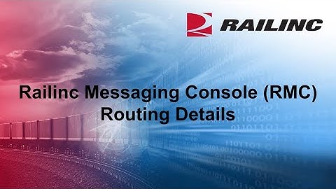 RMC: View Routing Details