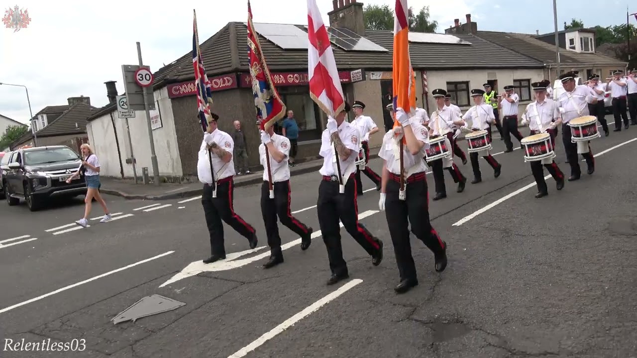 Ahoghill L.S.O.W. (No.3) @ Evening District Parade ~ Airdrie ~ 08/07/23 (4K)