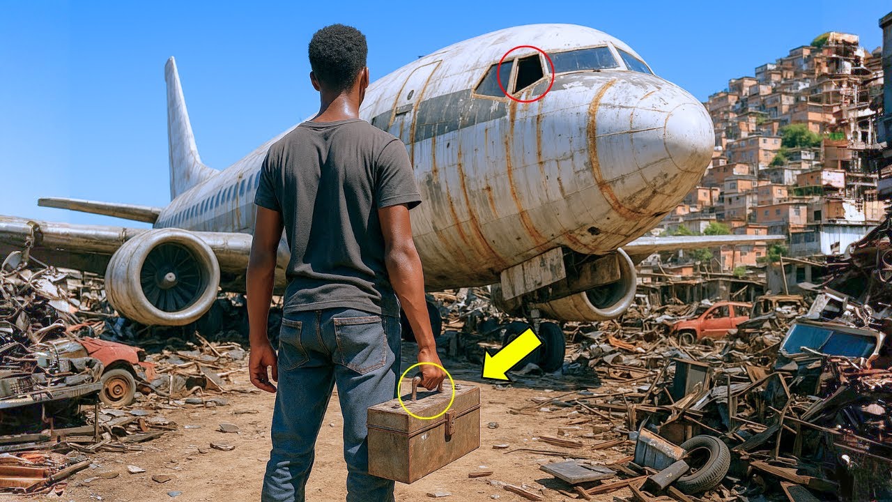 Jovem Mecânico Pagou R$ 3.700 por Avião Enferrujado — O que Encontrou Dentro Mudou Sua Vida...