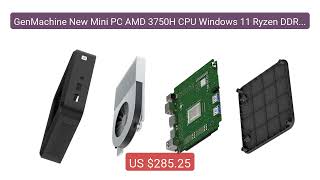 GenMachine New Mini PC AMD 3750H CPU Windows 11 Ryzen DDR4 USB... — Best Buy 2026 | Great Quality!