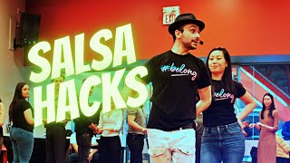 Salsa Basics  - 2 Tips + 1 Secret to Being Smoother