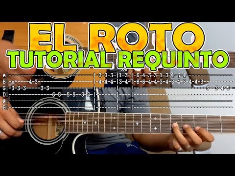 Tutorial | El roto | Grupo firme ft Los contactos | Requinto | TABS
