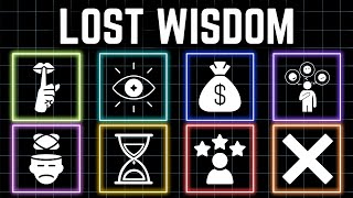 3 Hours of Lost Wisdom That Could Change Your Life Forever