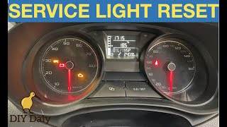 Seat Ibiza service light reset (oil & inspection) 2015 model screenshot 5