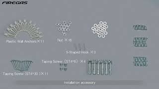 Part 1How To Install Firegas Island Mount Range Hood ?