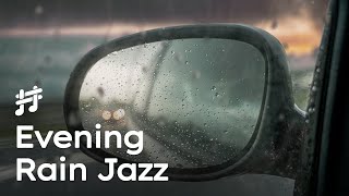 Evening Rain Jazz  - Soothing Piano Jazz for Stress Relief & Sleep with Rainy Sound