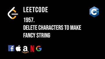 Delete characters to make fancy string | Leetcode 1957 | C++ solution