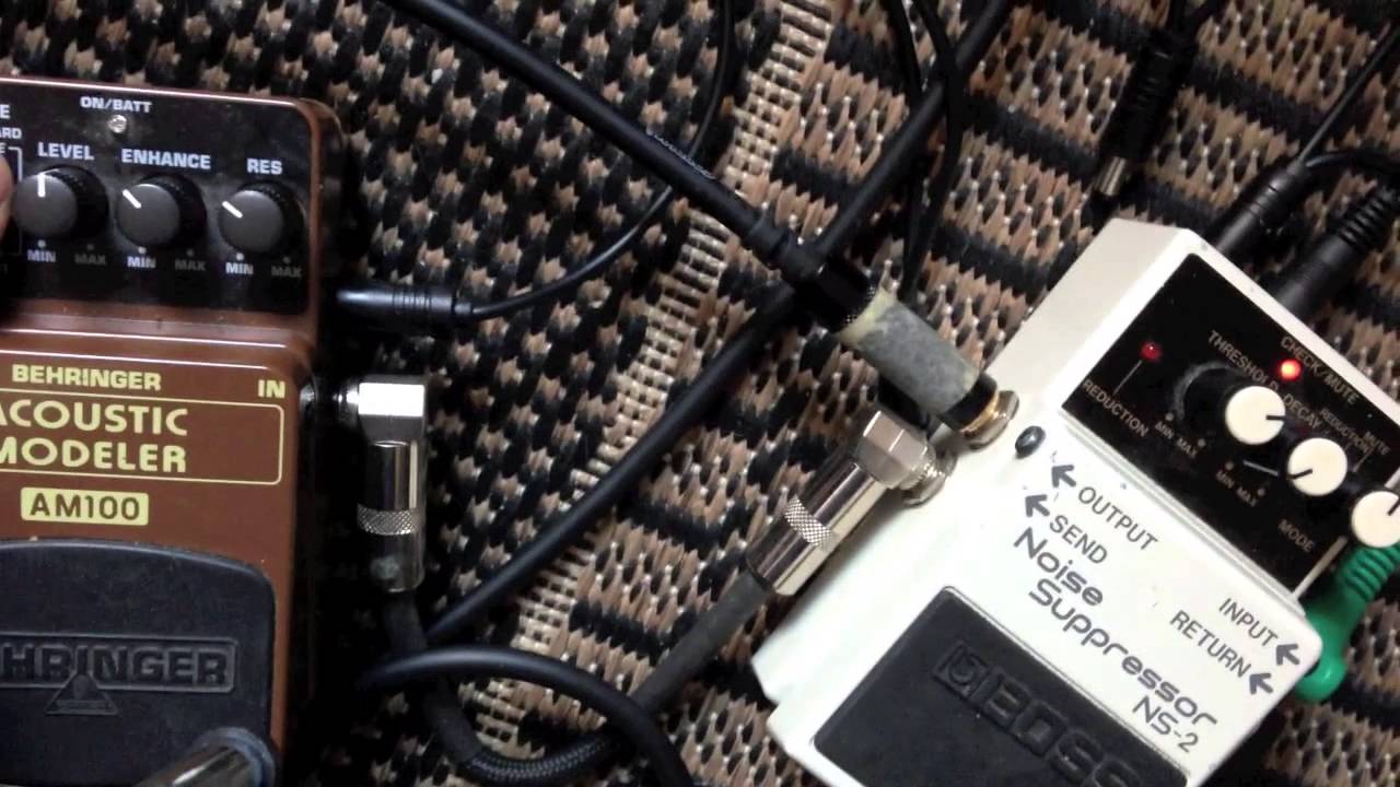 Recording 201 Enhancing acoustic guitar piezo mic with Behringer