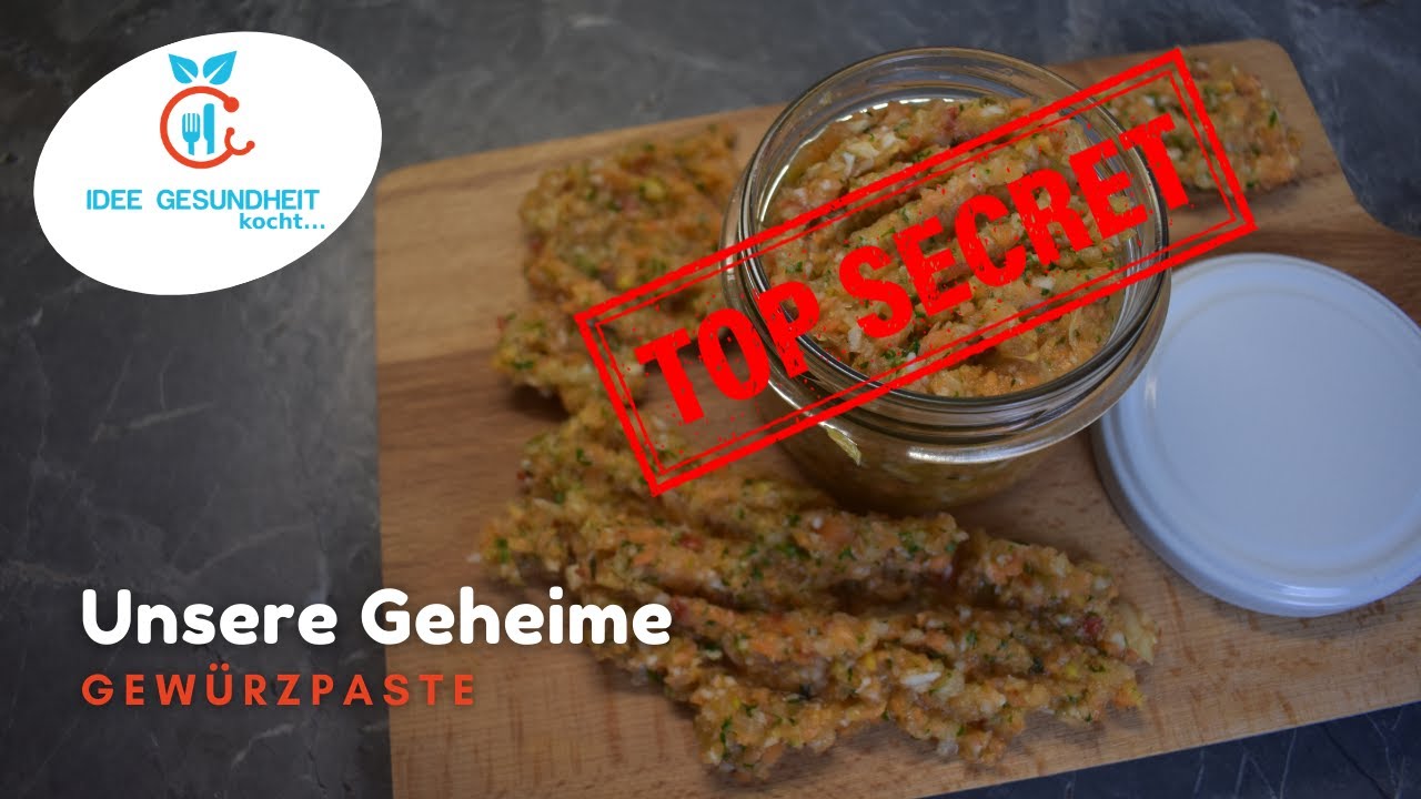 Unsere (GEHEIME) Gewürzpaste / Thermomix Rezept / Vielseitig &amp; LANGE ...