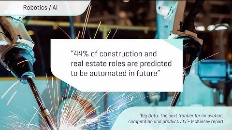 Robotics/ArtificiaI intelligence | Technology and the built environment