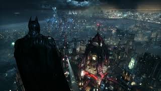 Batman Arkham Knight   Short Batman Overlooking Gotham from Wayne Tower