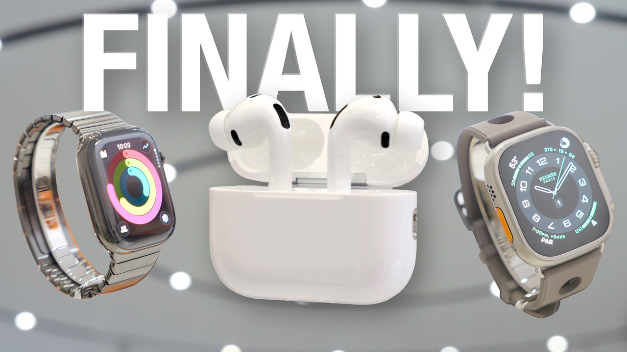 たぁiPhone16pro+airpodspro3+AppleWatch New AirPods Pro 3 & Apple Watch Series 11 / Ultra 3 Hands-On