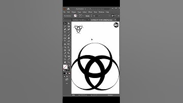 Adobe Illustrator Tutorial   Creative Logo Design EP    189 S #photoshop #illustrator #youtubeshorts