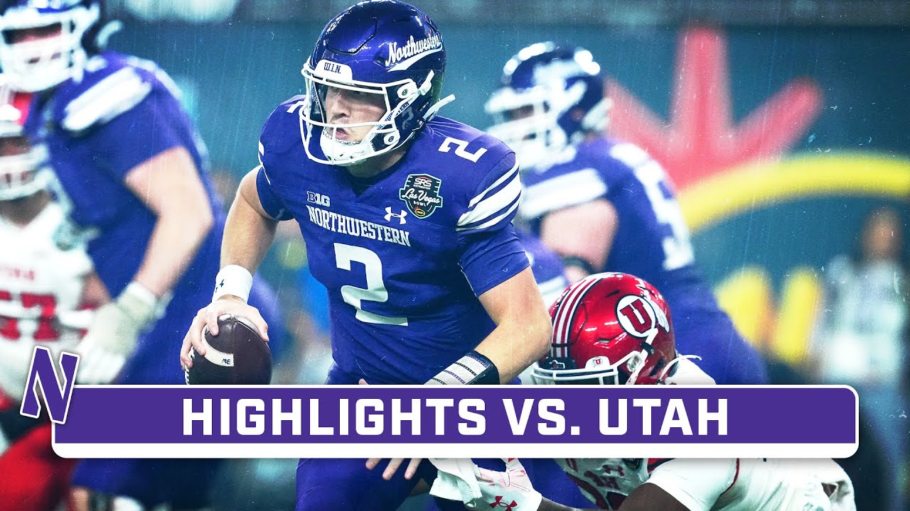 Northwestern vs. Utah | Highlights | Big Ten Football | Dec. 23, 2023
