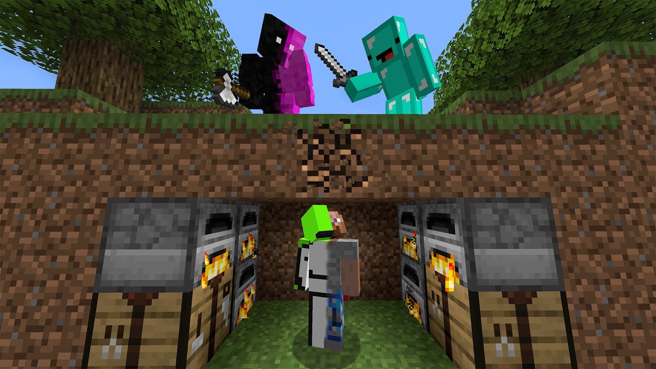 Minecraft Speedrunner Swap VS 2 Hunters REMATCH