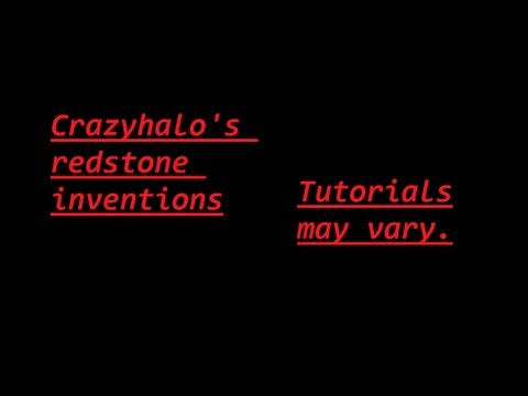 Minecraft Redstone Episode 6: Memory Systems