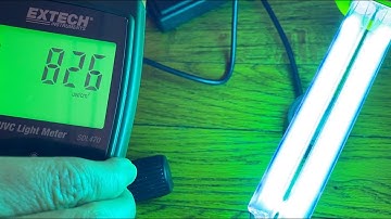 Using the Extech SDL470: UVA / UVC Light Meter/Datalogger