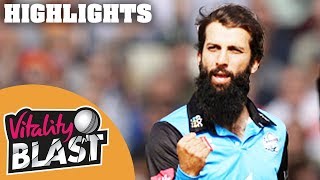 Vitality Blast 2018 FINAL | Sussex v Worcestershire - Highlights