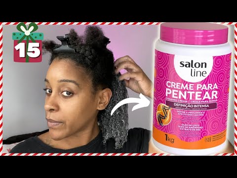 PRIMEIRA VEZ 😱 Finalização com Definição Intensa Salon Line | 24 DayXmas with Filó #15