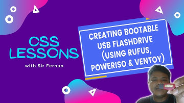 Creating Bootable USB Flashdrive using Rufus, Poweriso, and Ventoy