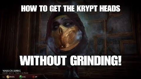 Mortal Kombat 11 Glitch: HOW TO GET THE KRYPT HEADS WITHOUT GRINDING!