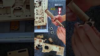 Step 6: Make a sight. 3D wooden AWM puzzle kit. #wooden #awm #puzzlekit