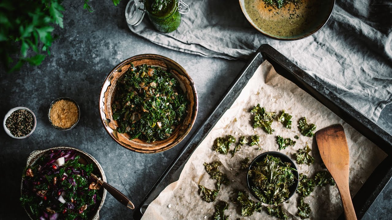 5 näringsrika växtbaserade recept med grönkål – Snacks, tillbehör & måltider!