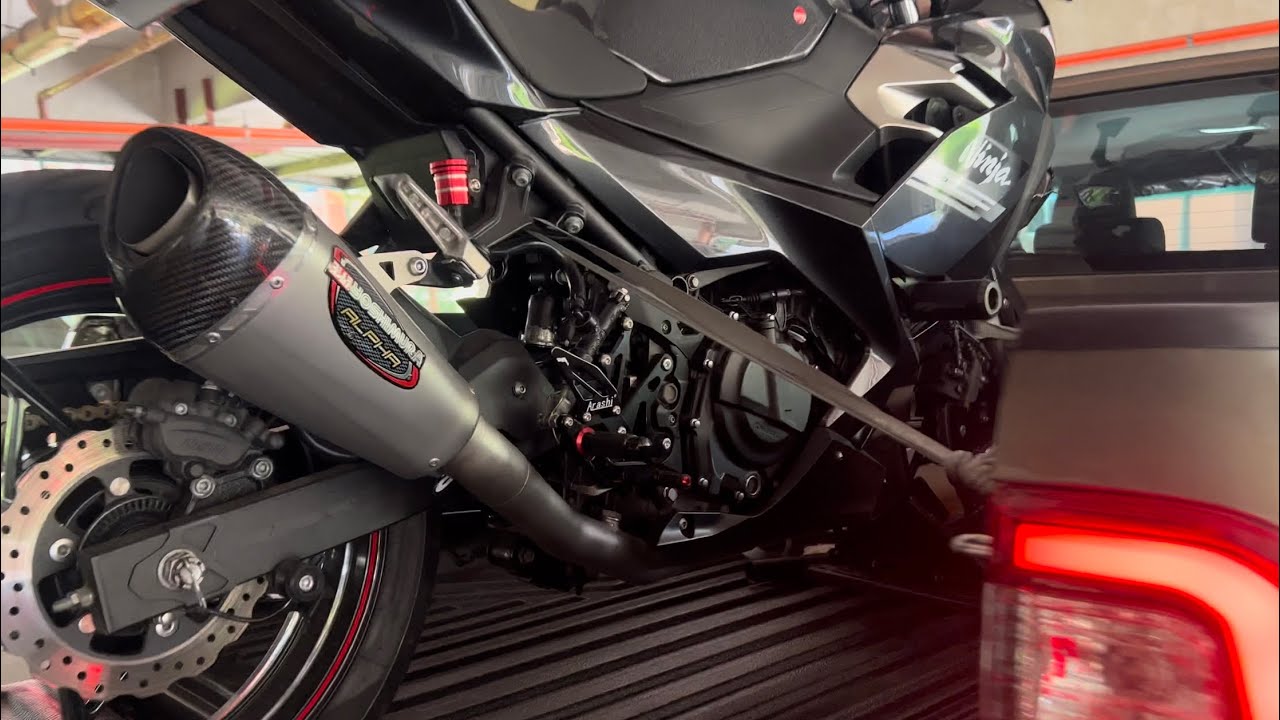 NINJA400 TRACK SET UP | ECU, QUICKSHIFTER, BRAKE SET