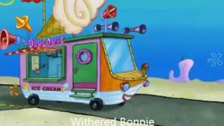 Fnaf Characters Portrayed By Spongebob