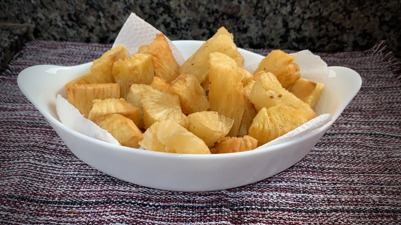 Receita de mandioca frita crocante por fora e macia por dentro