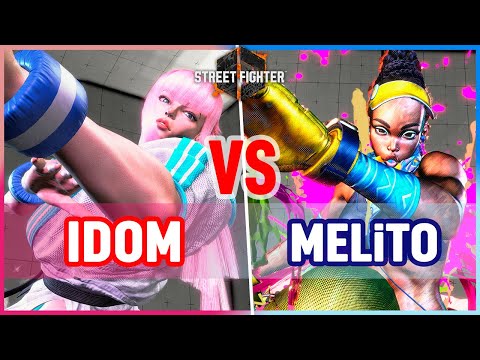 SF6 🔥 iDom (Manon) vs MELiTO (Kimberly) 🔥 Street Fighter 6