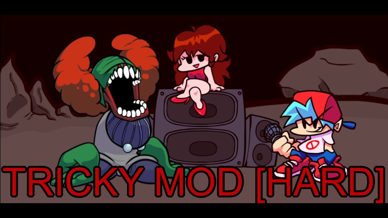 Friday night funkin' Tricky mod [HARD] + cutscene - YouTube