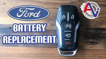 Ford Key Fob Battery Replacement (2015+)