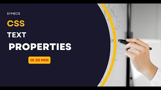 CSS Text Properties | text-align, text-decoration, font-weight, font-family, unit height | Lecture 2