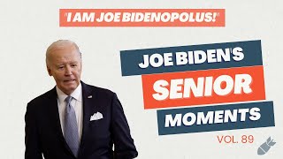 WATCH: Joe Biden's Senior Moment of the Week (Vol. 89)