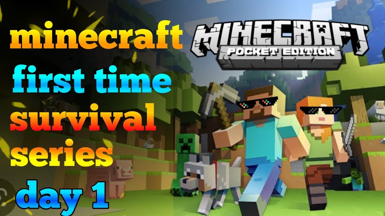 MINECRAFT FIRST TIME SURVIVAL SERIES DAY 1 - YouTube