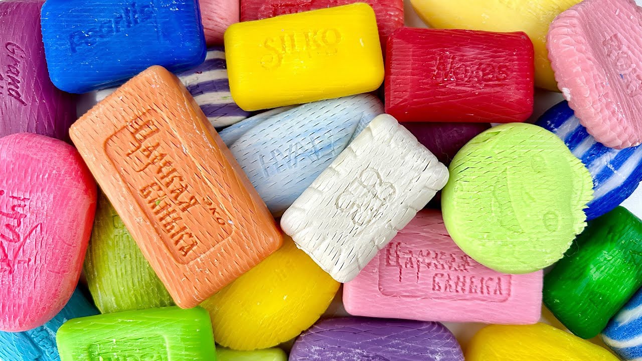 ASMR Compilation cutting soap ★ASMR SOAP★ Soap cubes and diamonds #2