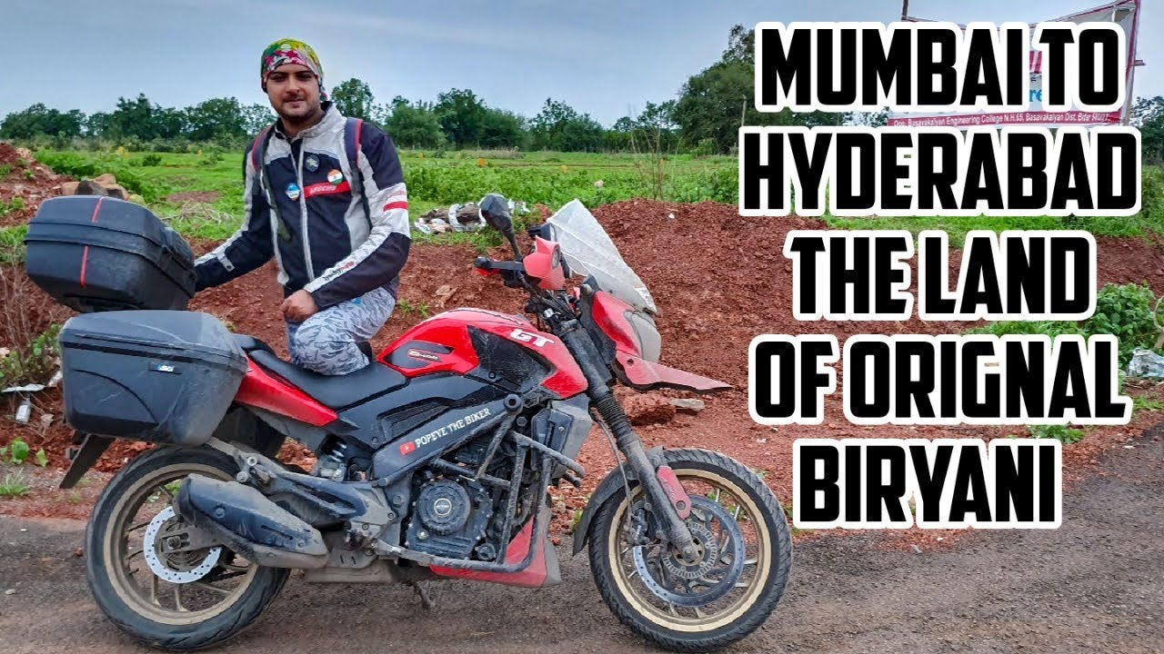 Mumbai to Kanyakumari Bike Ride Hyderabad Day 1 YouTube