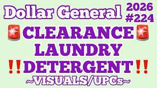 2026 Dollar General Couponingclearancelaundry Detergent Visualsupcsmust Watch