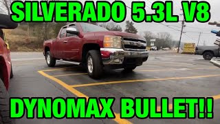 2009 Chevy Silverado LT 5.3L V8 EXHAUST w/ DYNOMAX RACE BULLET!
