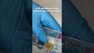 Quick Tip: Use Craft Gems for Scale Model Marker Lights