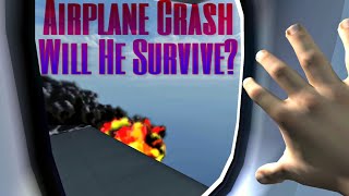 Airplane Crash will He survive Storyline Survive on Raft: Crafting in the Ocean | MythicMax