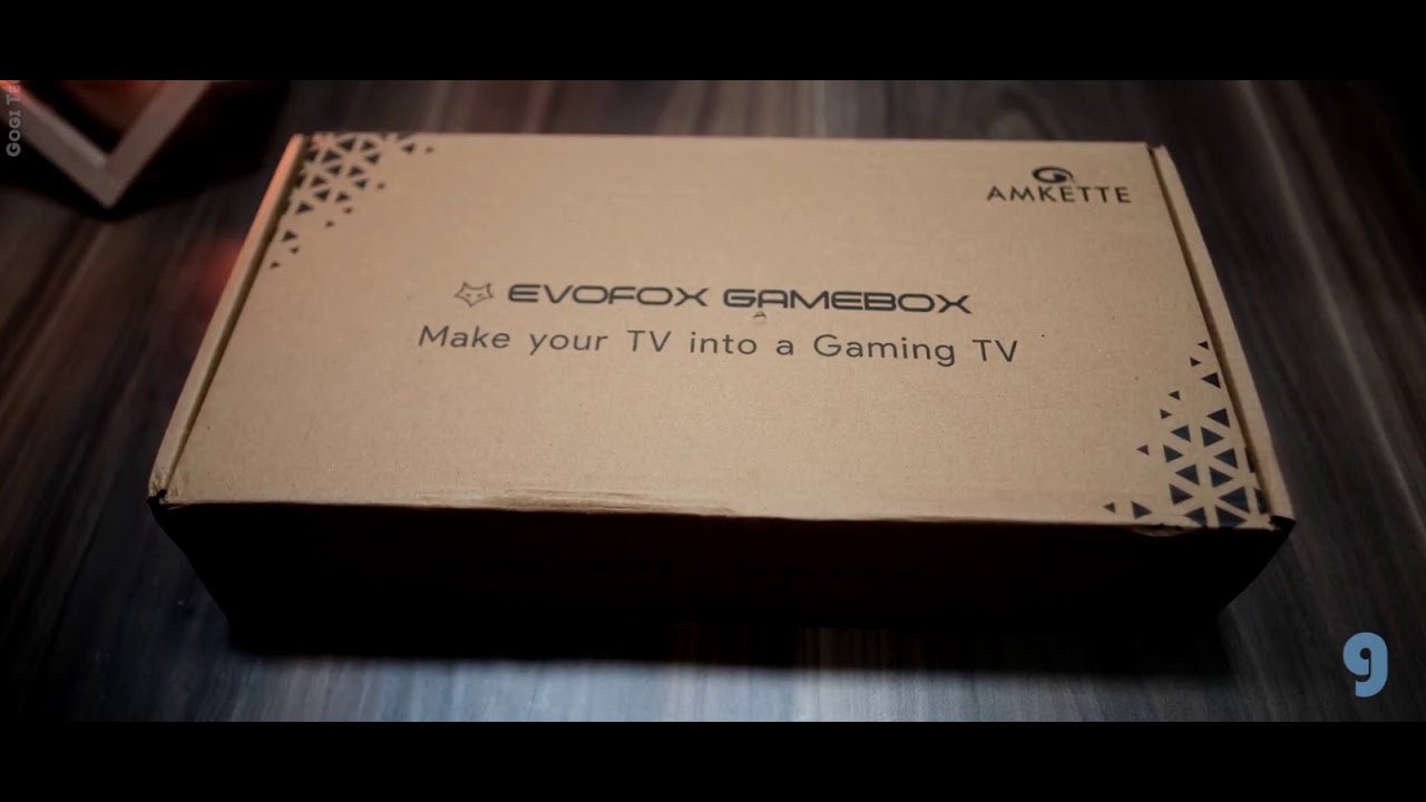 Amkette Evo Fox Game Box for TV Unboxing