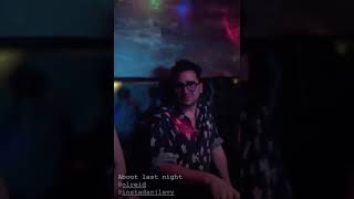 Noah Reid singing karaoke Daniel to San Levy