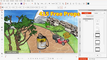 2d props for cartoon animator 4 | free props nature hospital and  accessories with tutorial in Hindi