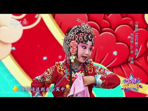 [宝贝亮相吧]豫剧《花打朝》选段 表演：刘怡锐|CCTV戏曲