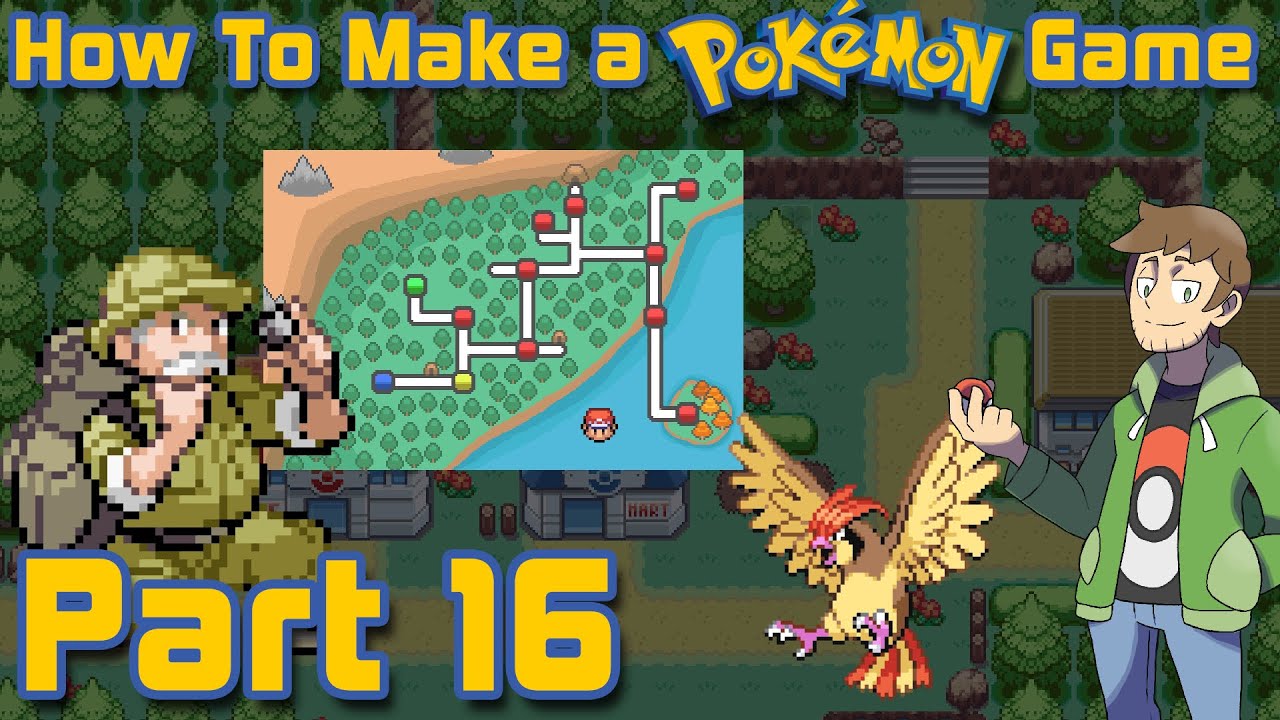 How To Make A Pokémon Game - Part 16: Region Map and Flying - YouTube