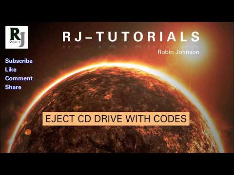 RJ-Tutorials : Eject CD Drive with Codes