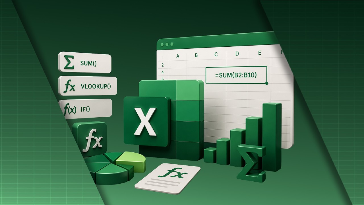 Excel Formulas & Functions Masterclass: From Essential Functions to Advanced Analysis preview