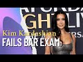 Kim Kardashian Breaks Down After Missing the California Bar